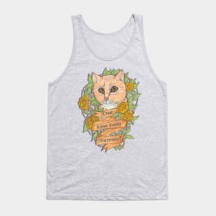 Orange Tabby Cat Tank Top